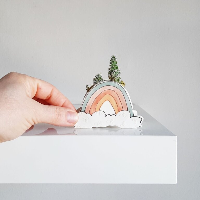 Julie Richard Julie Richard Rainbow Planter - Small