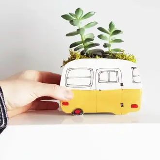 Julie Richard Julie Richard Yellow Boler Planter - Large