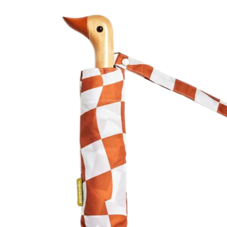 Duckhead UK Duckhead UK Compact Umbrella - Peanut Butter Checkers