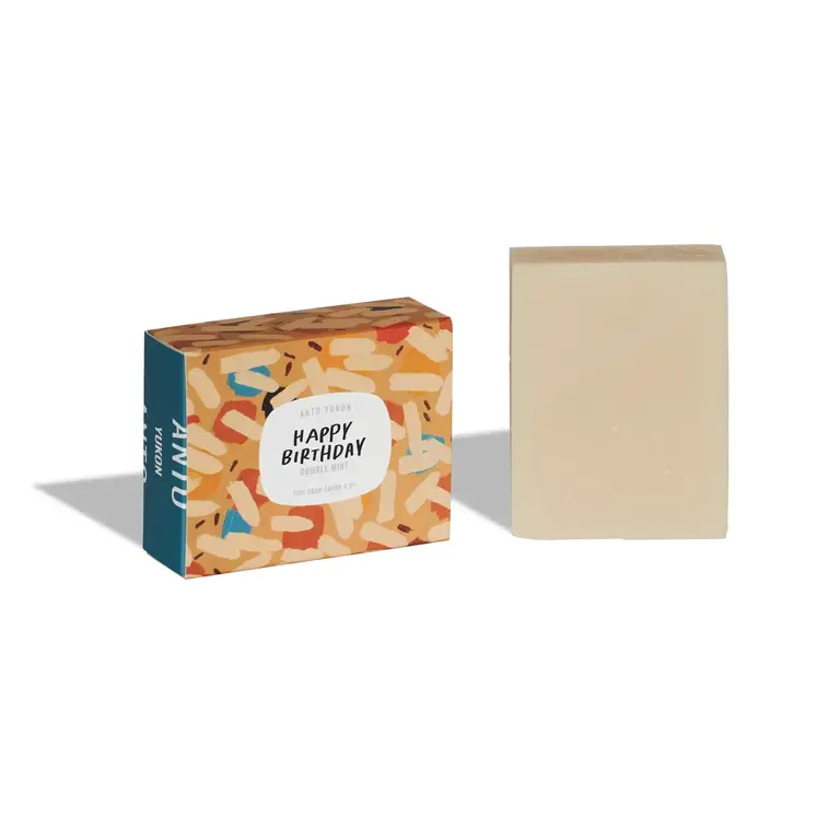Anto Handmade Soap Anto Yukon - Happy Birthday Soap