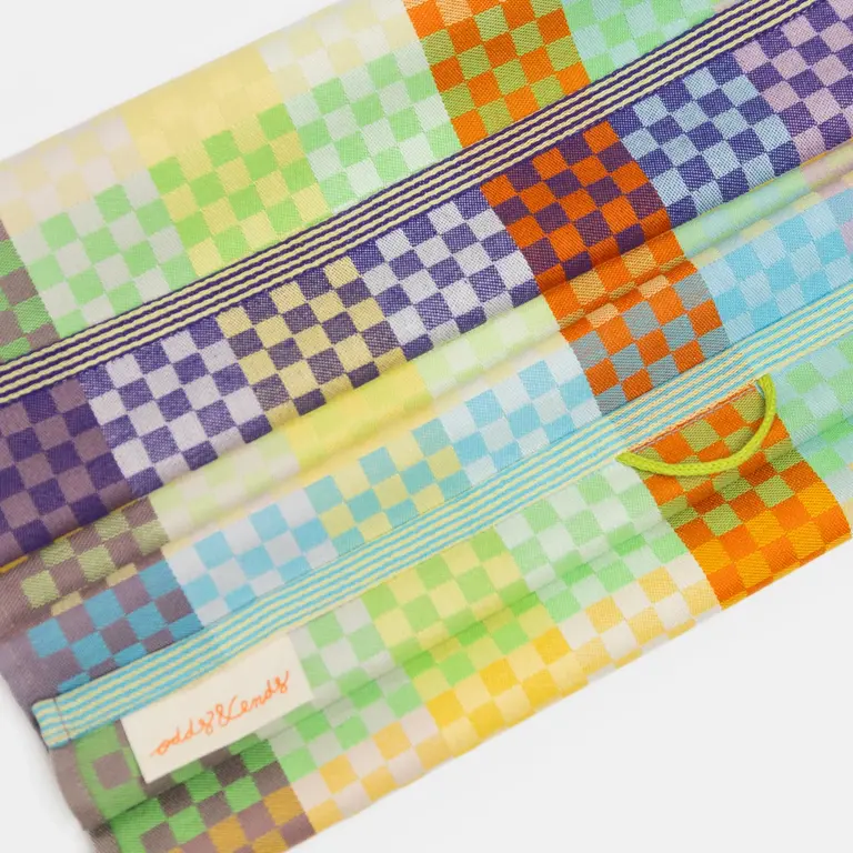 Foekje Fleur Foekje Fleur Tea Towel #58B Checkered