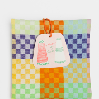 Foekje Fleur Foekje Fleur Tea Towel #58B Checkered