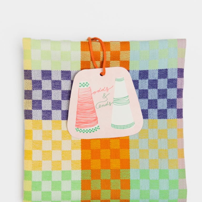 Foekje Fleur Foekje Fleur Tea Towel #58B Checkered