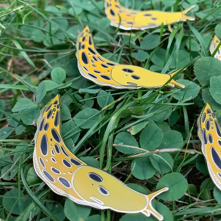 Owl & Bear Owl & Bear Banana Slug Enamel Pin