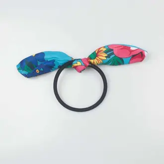 Kokom Scrunchies Kokom Hair Bow Light Blue