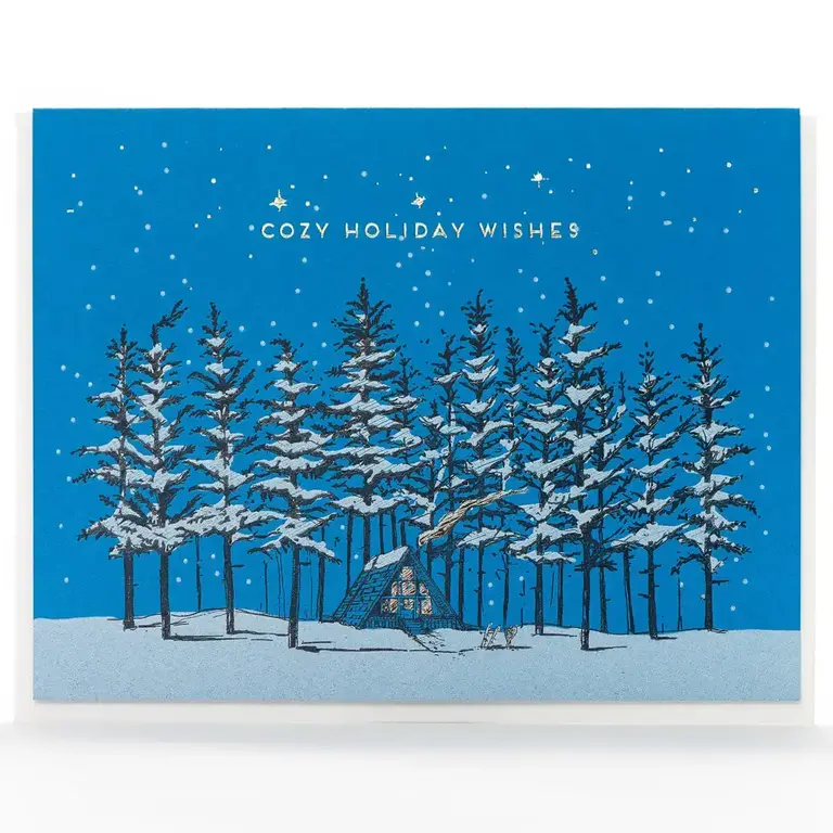 Porchlight Press Porchlight Holiday Cozy A Frame Card