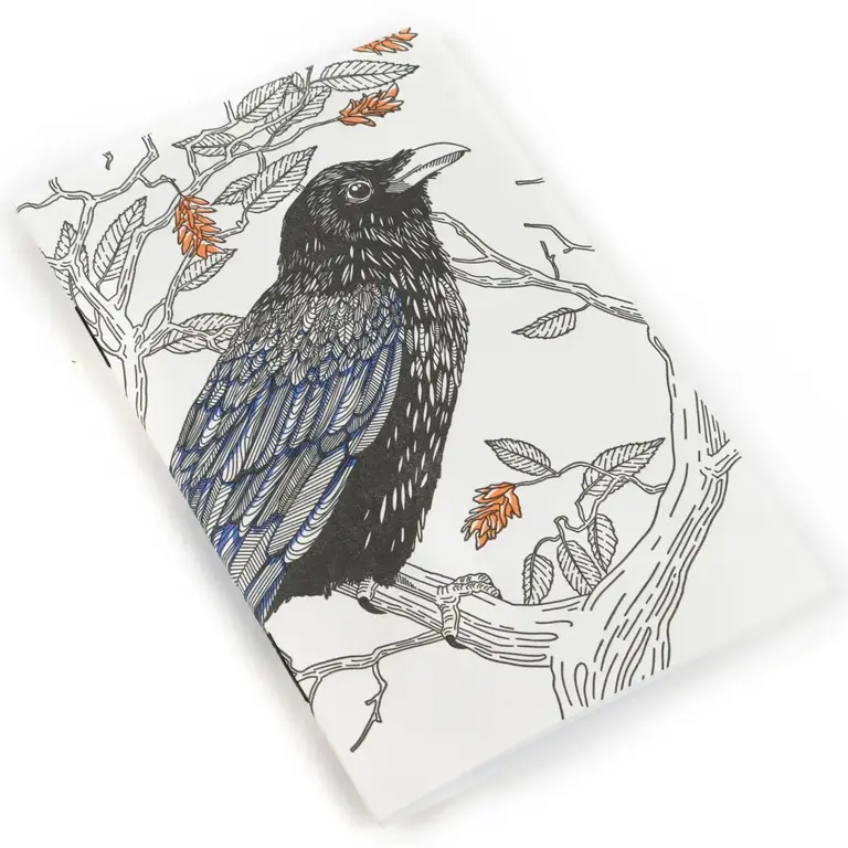 Porchlight Press Porchlight Pocket Notebook - Common Raven