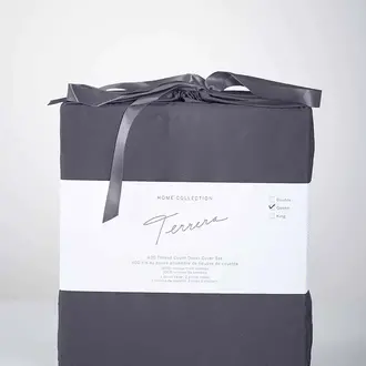 Terrera Terrera - Bamboo Duvet Set -Charcoal - King Terrera Terrera - Bamboo Duvet Set -Charcoal - King