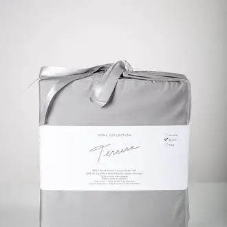 Terrera Terrera - Bamboo Sheet Set - Grey - Queen Terrera Terrera - Bamboo Sheet Set - Grey - Queen