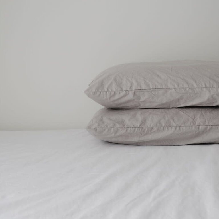 House of Jude HJ - Turkish Cotton Pillow Cases Standard Set/2  - Ash