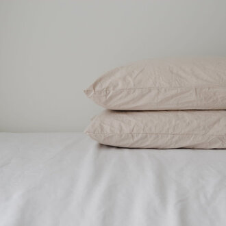 House of Jude HJ - Turkish Cotton Pillow Cases Standard Set/2  - Oat milk