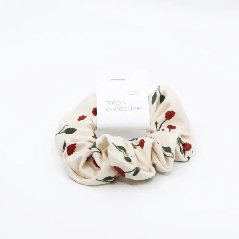 Freon Collective Freon Collective Organic Scrunchie - Ditsy Bloom