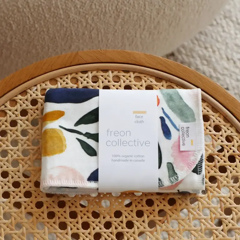 Freon Collective Freon Collective Organic Face Cloth - Sierra Floral