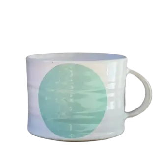 Camilla Engdahl Camilla Engdahl Dot Mug - Turquoise Camilla Engdahl Camilla Engdahl Dot Mug - Turquoise