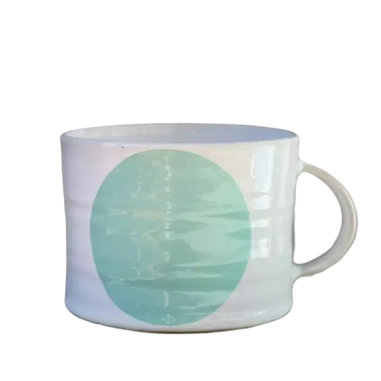 Camilla Engdahl Camilla Engdahl Dot Mug - Turquoise