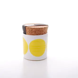 Camilla Engdahl Camilla Engdahl Dot Salt Cellar - Yellow Camilla Engdahl Camilla Engdahl Dot Salt Cellar - Yellow