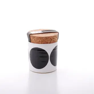 Camilla Engdahl Camilla Engdahl Dot Salt Cellar - Black Camilla Engdahl Camilla Engdahl Dot Salt Cellar - Black
