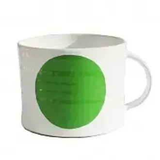 Camilla Engdahl Camilla Engdahl Dot Mug - Green Camilla Engdahl Camilla Engdahl Dot Mug - Green
