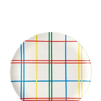 Xenia Taler Xenia Taler 8" Side Plate Plaid (Single) Xenia Taler Xenia Taler 8" Side Plate Plaid (Single)