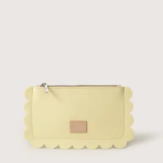 Graf Lantz Graf Lantz Merino Deco Edge Clutch Limoncello