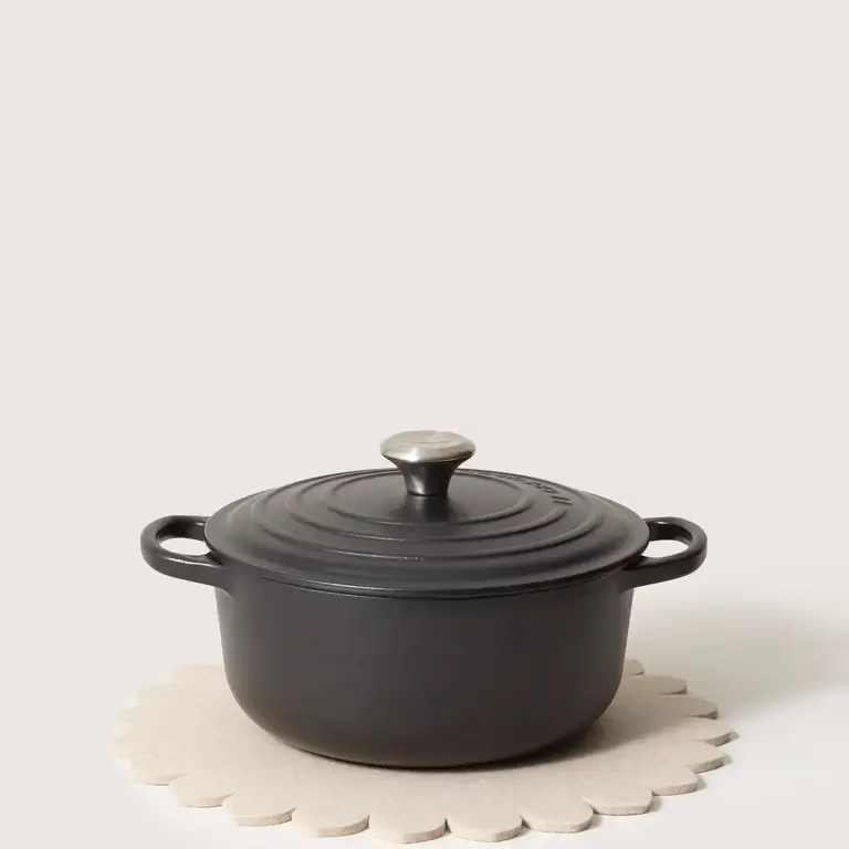 Graf Lantz Graf Lantz - Merino Wool Crest Trivet 12" - Feather