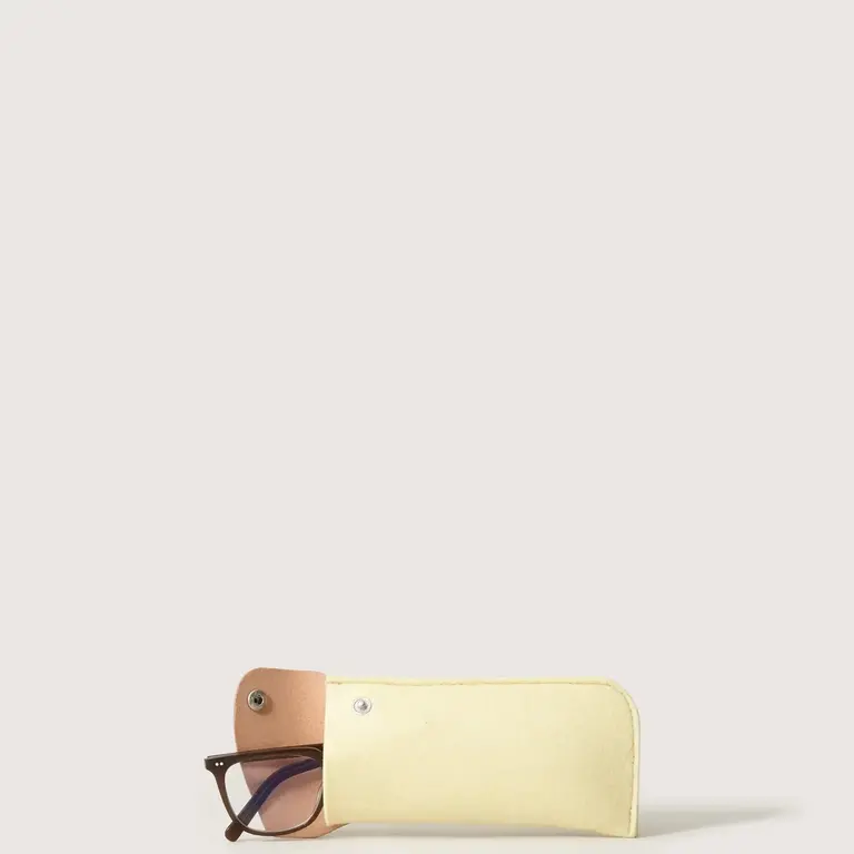 Graf Lantz Graf Lantz - Merino Anzen Eyeglass Sleeve Limoncello