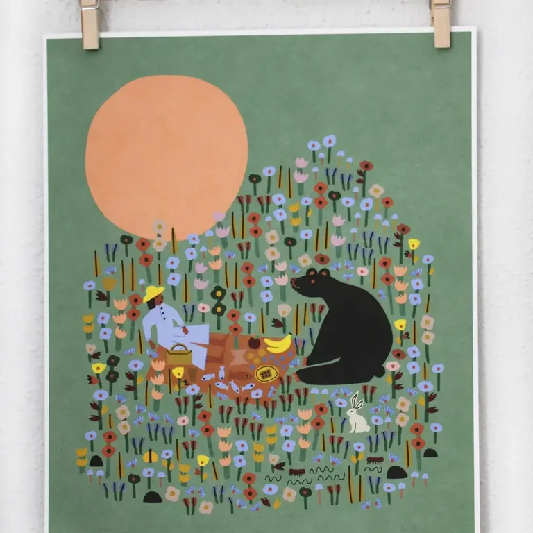 Leah Duncan Leah Duncan The Picnic Art Print 8x10