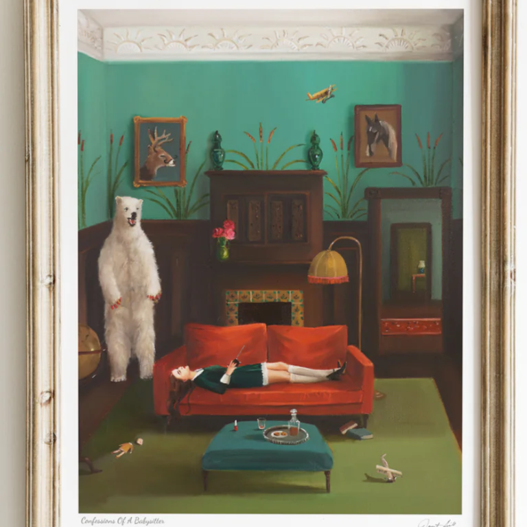 Janet Hill Janet Hill Confessions of a Babysitter Print 8.5x11 Unframed