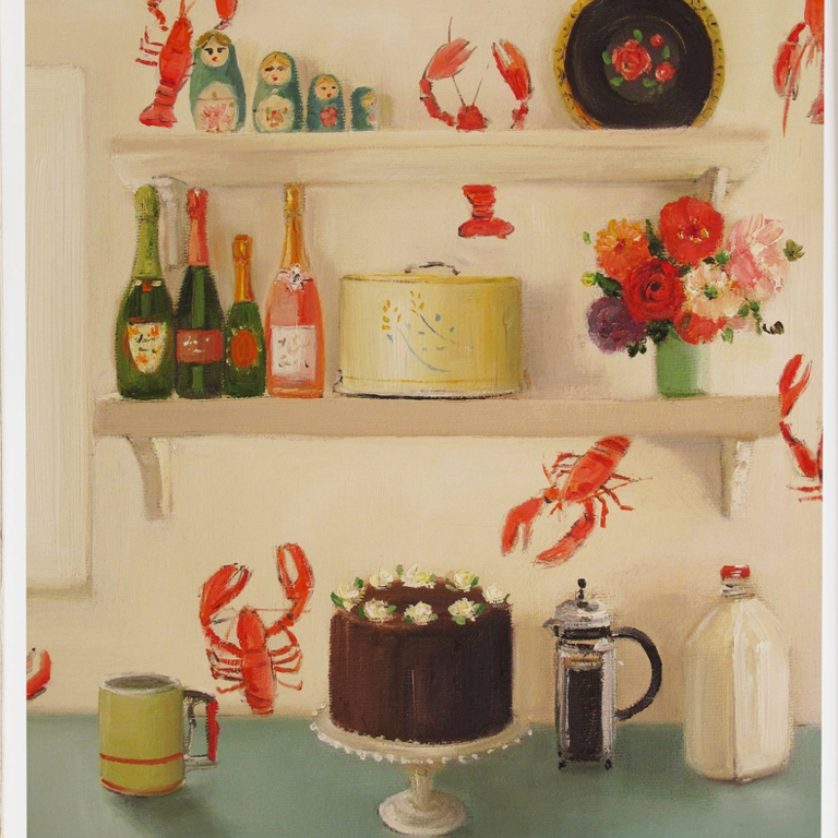 Janet Hill Janet Hill The Devil's Food Cake Print 8.5x11 Unframed