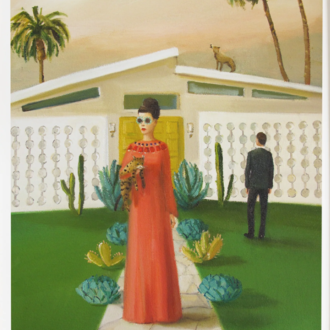 Janet Hill Janet Hill The Kidnapping Of Edward Pink Part Print 14 13x19 Unframed