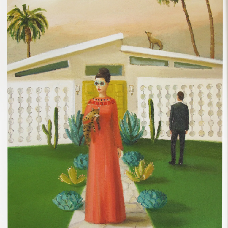 Janet Hill Janet Hill The Kidnapping Of Edward Pink Part Print 14 13x19 Unframed