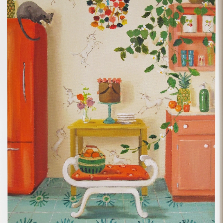 Janet Hill Janet Hill Unicorns Print 8.5x11 Unframed