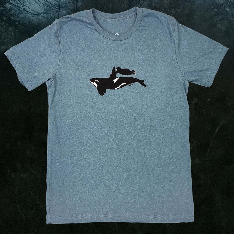 Westcoastees Westcoastees - Men's Orca Ride Tshirt