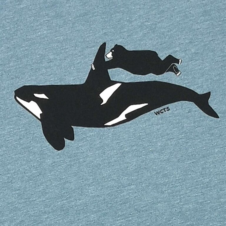 Westcoastees Westcoastees - Men's Orca Ride Tshirt