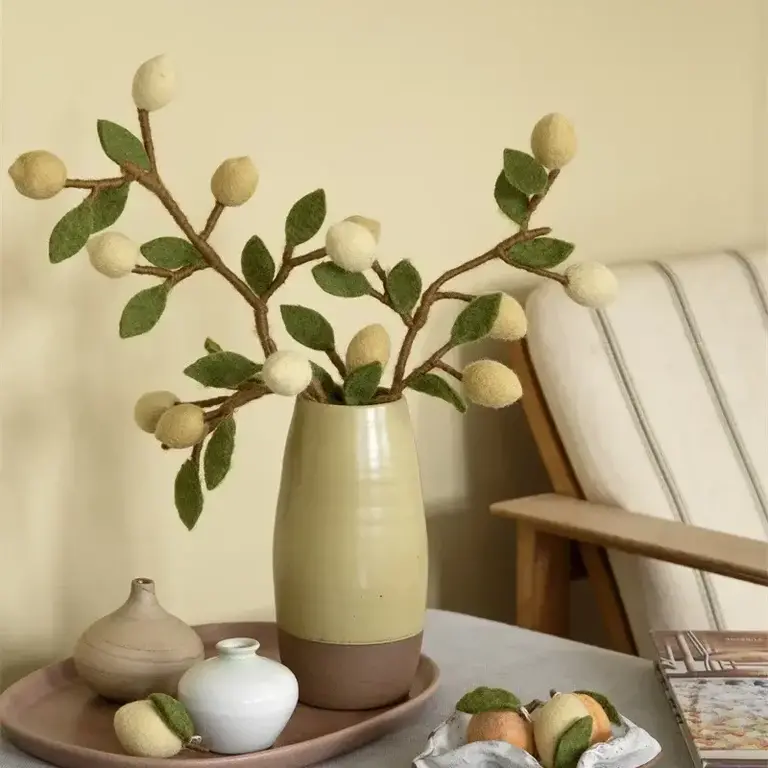 EGS EGS Fair Trade Felt  - Lemon Branch