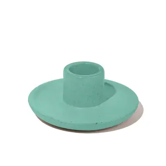 Ebb & Flow E&F Mesa Taper Holder - Sea Green Ebb & Flow E&F Mesa Taper Holder - Sea Green