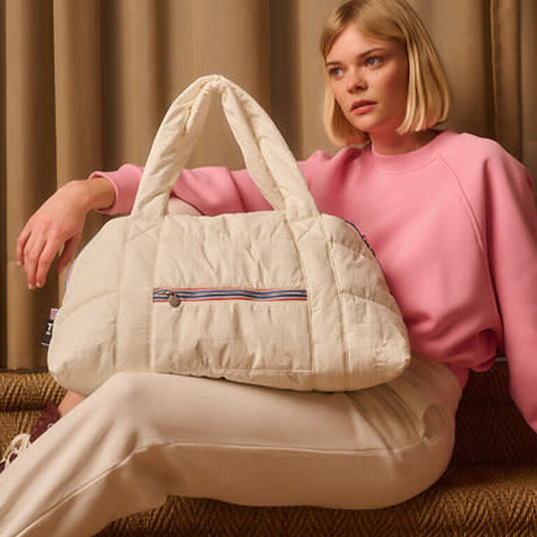 RGR RGR Puffy Sports Bag Tyvek White