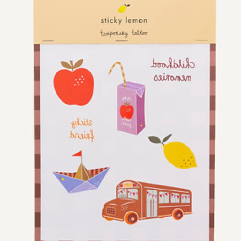 RGR RGR Childhood Memories Tattoo Sheet