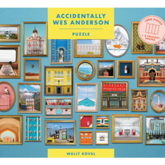 Raincoast Books Raincoast - Accidentally Wes Anderson Puzzle 1000 pce