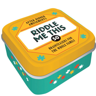 Raincoast Books Raincoast After Dinner Amusements - Riddle Me This Raincoast Books Raincoast After Dinner Amusements - Riddle Me This