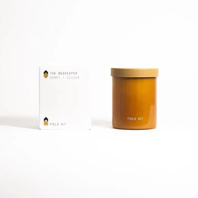 Field Kit Field Kit Glass Candle - The Beekeeper
