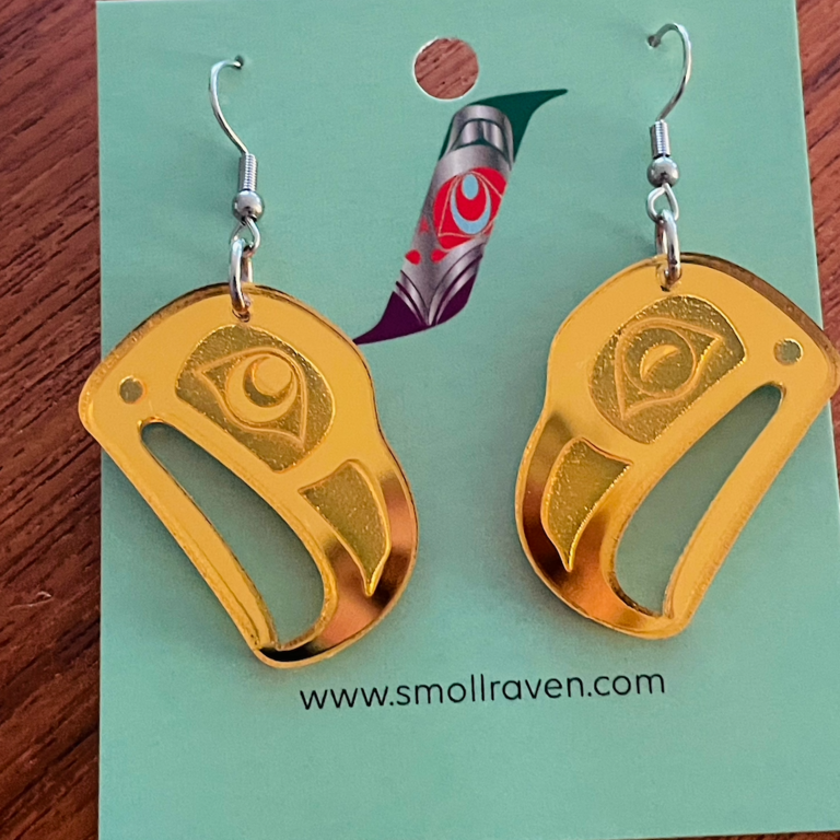 Smoll Raven Smoll Raven Winking Raven Mirrored Gold