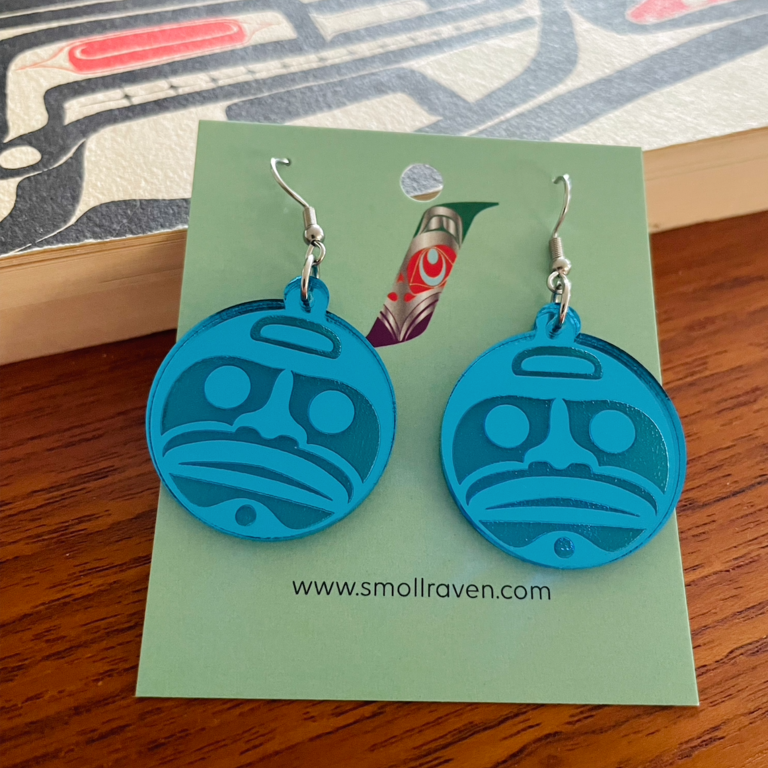 Smoll Raven Smoll Raven Blue Moon Earrings