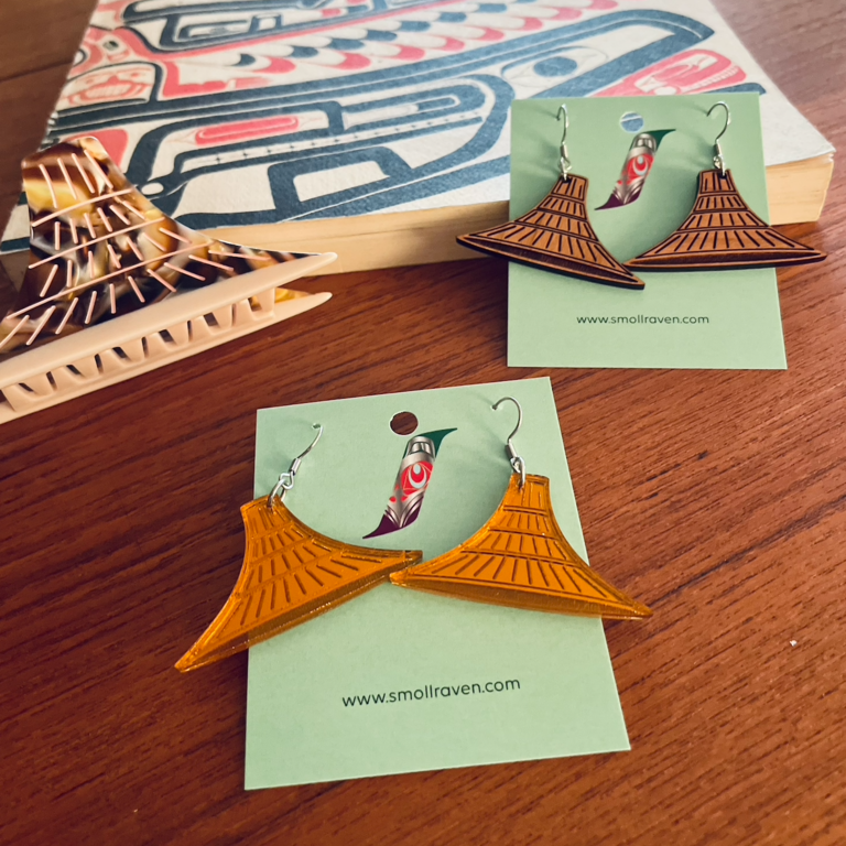 Smoll Raven Smoll Raven Cedar Hat Earrings (Cherry)