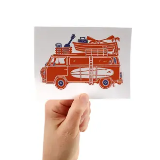 Slow Loris Slow Loris Road Trip Bus Sticker