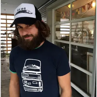 Slow Loris Slow Loris Slug Trucker Hat - Black