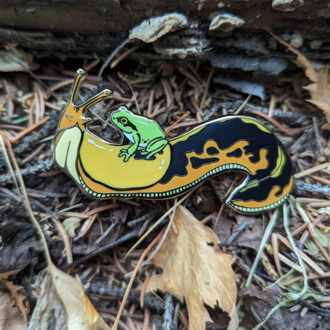 Owl & Bear Owl & Bear Sweet Ride Enamel Charity Pin