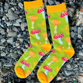Owl & Bear Owl & Bear Bamboo Mushroom Socks
