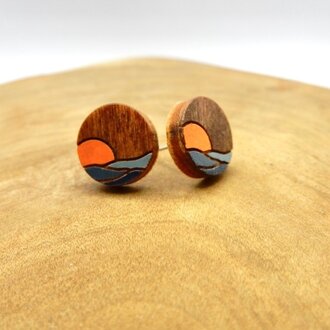 Mossy Grove Mossy Grove Grey Mountain Sunrise Studs