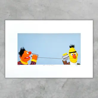 Kristin Fardy Kristin Fardy Art Print Bert . . . I'm Gay 12x18 Limited Edition Print